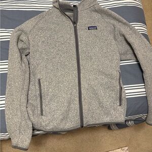 Patagonia sweater fleece zip up jacket